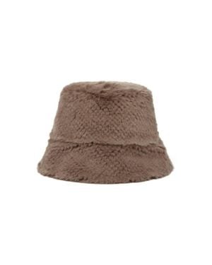 Jocelyn Cappuccino Bucket Hat - Brown