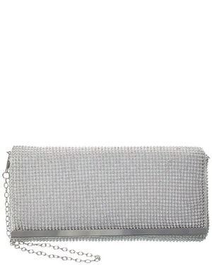Rene Ruiz Crossbody Envelope Clutch - Gray