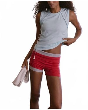 Fp Movement Love My Twist Muscle Tank Top - Red