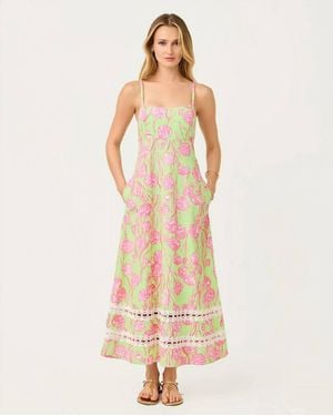 Lilly Pulitzer Haliey Midi Dress - Multicolor
