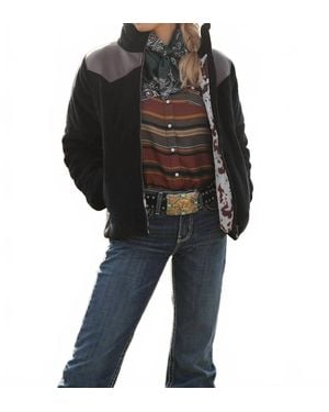 Cruel Denim Corduroy Puffer Jacket - Black