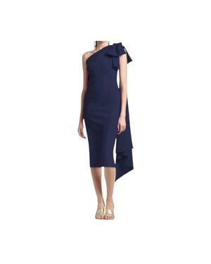 Sachin & Babi Miranda One-Shoulder Dress - Blue