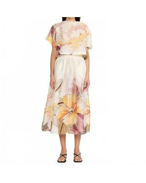 CHRISTY LYNN Trina Midi Skirt - Multicolor