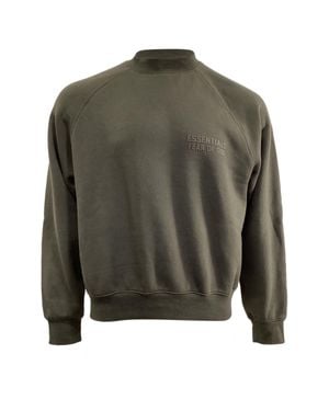 Fear Of God Essenatials Raglan Sleeve Sweater - Green