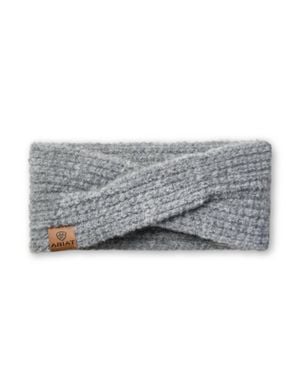 Ariat Chilton Soft Knit Headband - Gray