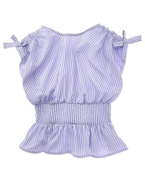 Habitual Woven Top - Purple
