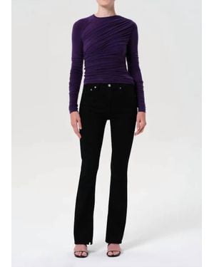 Agolde Ingram Split Skinny Jean - Blue
