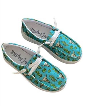 Gypsy Jazz Elizabeth Slip On Sneaker - Blue