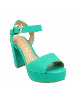Carrano Maria Platform Sandal - Green