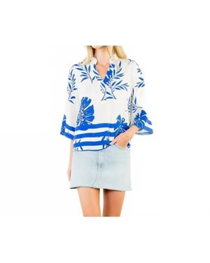 Thml Palms Blouse - Blue