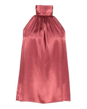 Bishop + Young Esme Tie Neck Halter Top - Pink