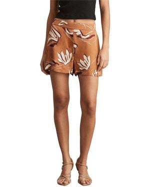 Reiss Sammie Printed Short - Orange