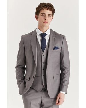 Paul Andrew Edward Tailored Fit Blazer - Gray