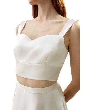 LILYSILK Amaranth Sleeveless Silk Tank - Natural