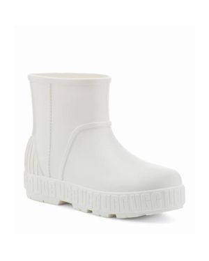 UGG Drizlita 1125731 Leather Waterproof Rain Boots Rhs6010 - White