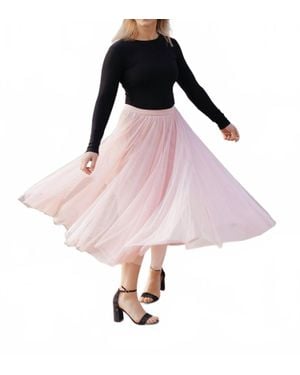 Bluivy Kate Maxi Skirt - Pink