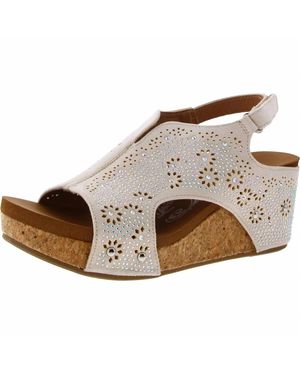 Very G Starry Nights Wedge - Brown