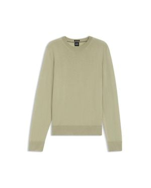 BOSS Merino Wool Sweater - Green