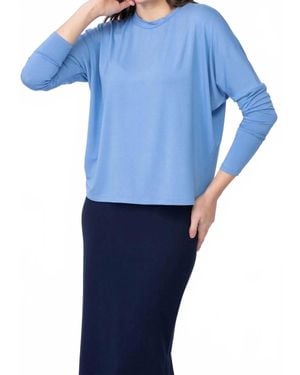 KMW Dolman Sleeve Top - Blue