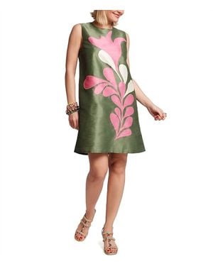 Frances Valentine Lily Shift Mini Dress - Red