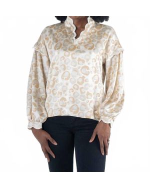 Emily Mccarthy Orchid Top - White