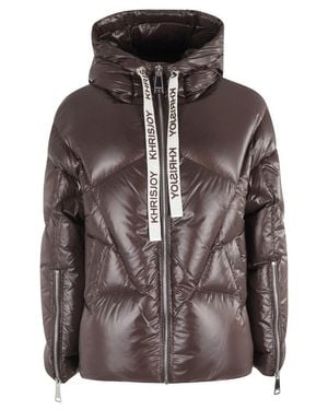 Khrisjoy Iconic Milano Down Jacket - Brown