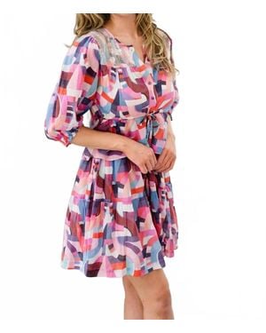 Briton Court Evie Dress - Red