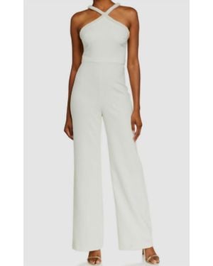 Likely Pearl Halter Top Jumpsuit - White
