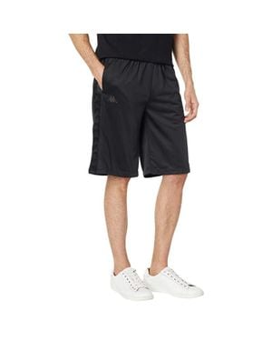 Kappa 222 Banda Treadwellz Shorts Elastic Waist Activewear Jzz397 - Black