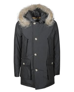 Woolrich Arctic Detachable Fur Parka - Black