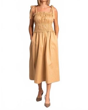 Devotion Twins Rea Midi Dress - Natural