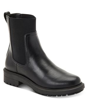 Alfani Tackomal Faux Leather Pull On Booties - Brown