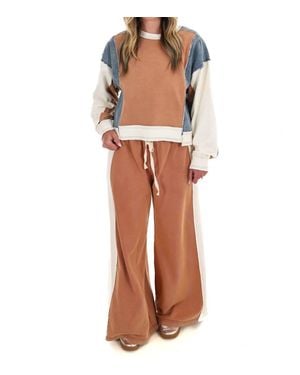 Eesome Think It Through Bottoms Pants - White