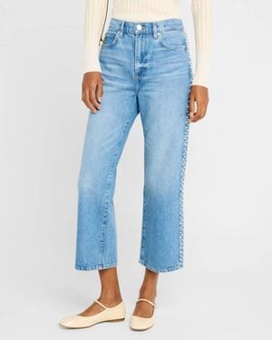 FRAME Atelier Le Jane Cropped Jeans - Blue