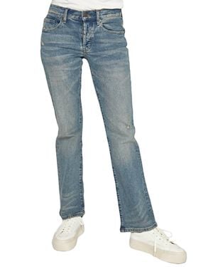Oliver Logan Stanley Mid Rise Bootcut Jean - Blue