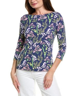 J.McLaughlin Wavesong Catalina Cloth Top - Blue
