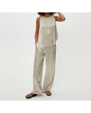 Michael Stars Cyrus Wide Leg Pant - Natural
