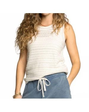 Thread & Supply Audre Sweater Tank - White