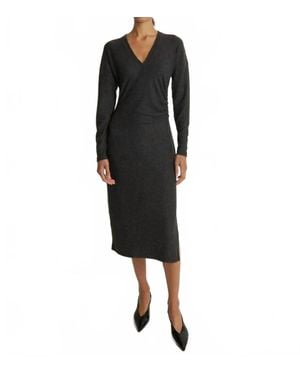 Nation Ltd Sandrine Midi Dress - Black
