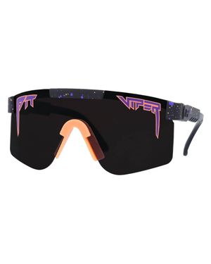 Pit Viper Og The Naples Single Wide Polarized Sunglasses - Black