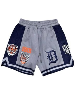 Pro Standard Detroit Fast Lane Shorts - Blue