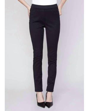 Charlie b Twill Pull On Jean - Blue