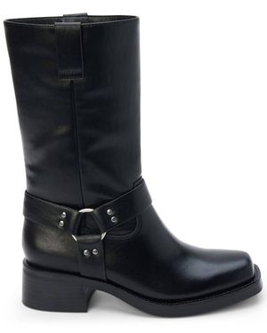 Matisse Autumn Mid Calf Boots - Black