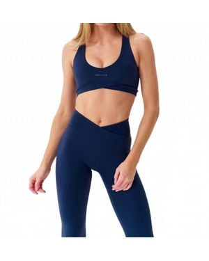 Revyve Active Scoop Sports Bra - Blue