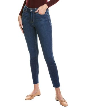 PAIGE Hoxton Chapel High-rise Ankle Jean - Blue