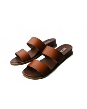 MIA Yelena Slip-On Sandal - Black
