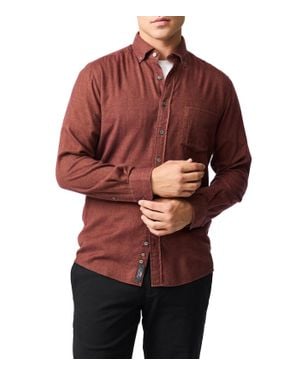 Rodd & Gunn Barrhill Sports Fit Long Sleeve Shirt - Red