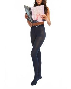 Maria La Rosa Lycra Tights - Blue