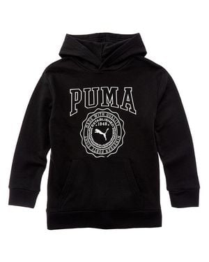 PUMA Squad Pack Fleece Hoodie - Black