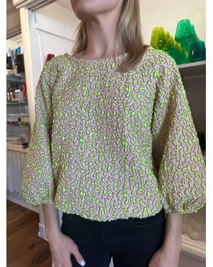 Patty Kim Go Lightly Top - Green